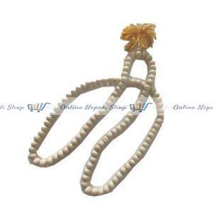 A set of Beads Garland(White Mala)